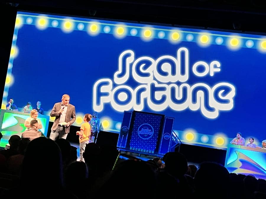 Inside Look SeaWorld Seal of Fortune